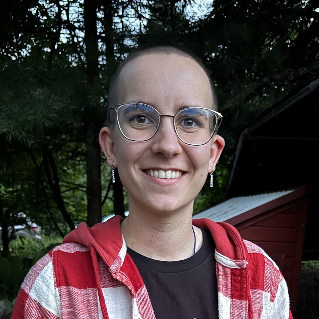 Me with a really closely shaved head.