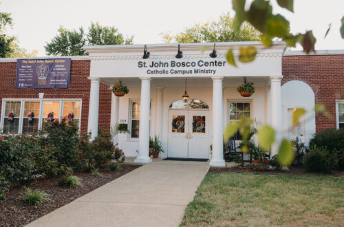 The front of Mary Washington's Catholic Campus Ministry.